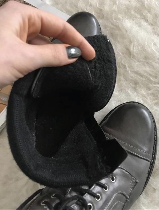 Чоботи жіночі теплі розмір 38,5