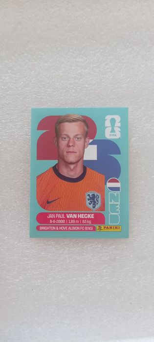 Jan Paul Van Hecke Mundial 2026