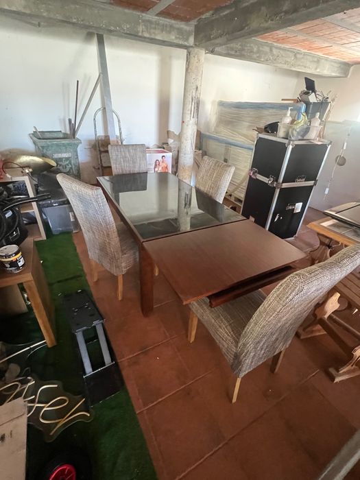 Mesa sala de jantar 4 cadeiras