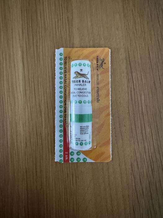 Tajski mentolowy inhalator Tiger Balm 2w1 – oryginał z Tajlandii