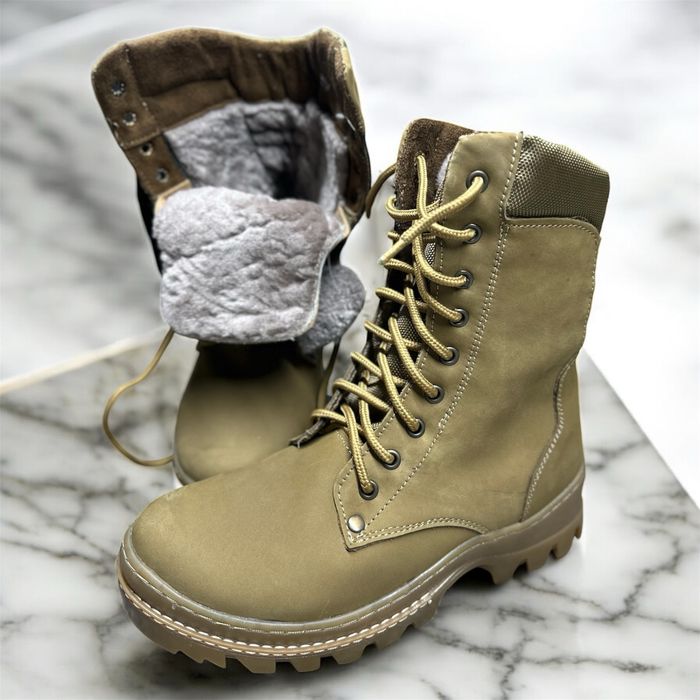 Берці зимові хутро штучне натуральне /Берцы зимние 36-48 Розн/Опт.