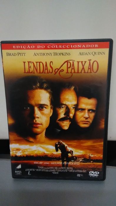 DVD Lendas de Paixão Filme Legendas PT A. Hopkins Brad Pitt ENTREGA JÁ  Lisboa • OLX Portugal