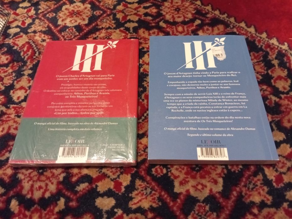 Os três Mosqueteiros Livro 1 e 2
