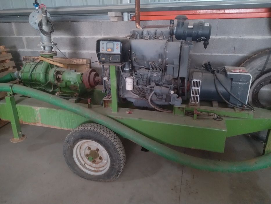 Moto-bomba e gerador