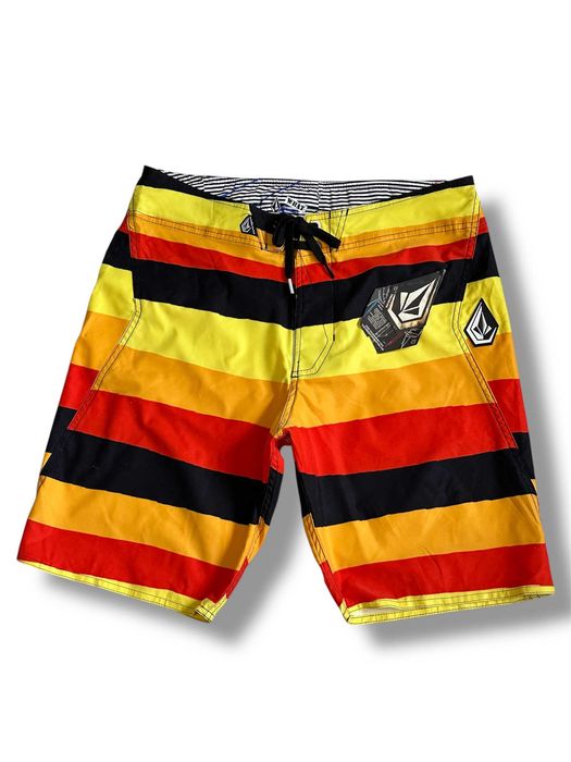 VOLCOM Maguro Stripe Męskie Kąpielówki Szorty kąpielowe spodenki 32 M
