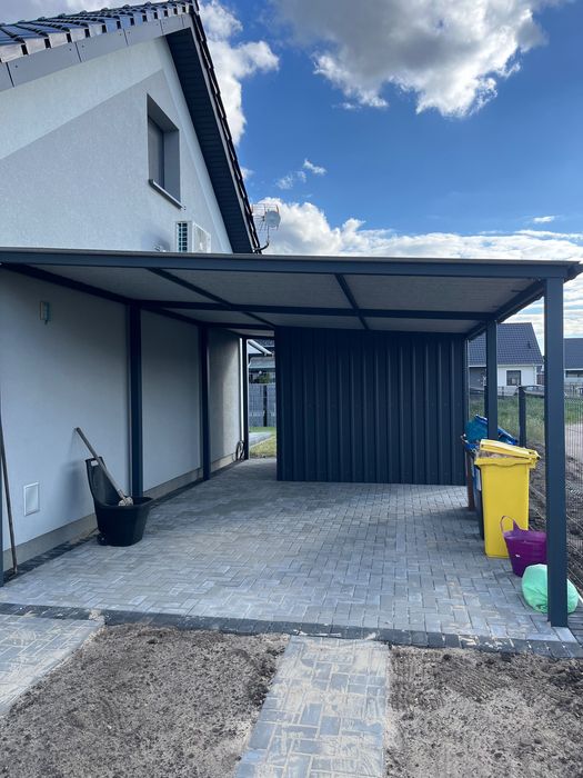 Zadaszenie taras altana wiata metalowa