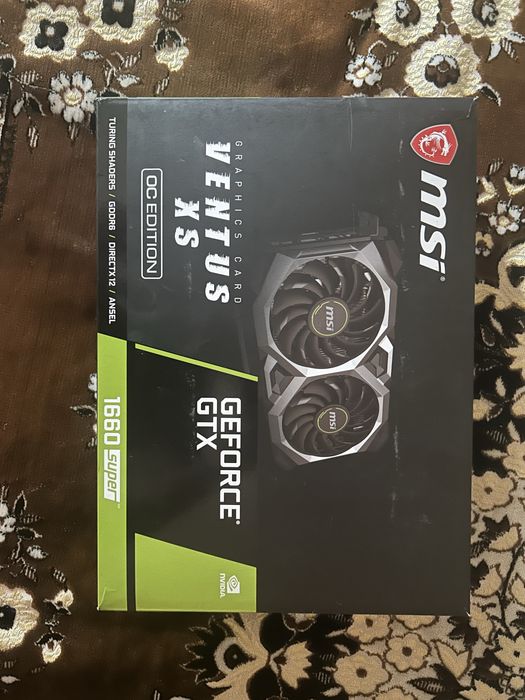 Видеокарта Gtx 1660super