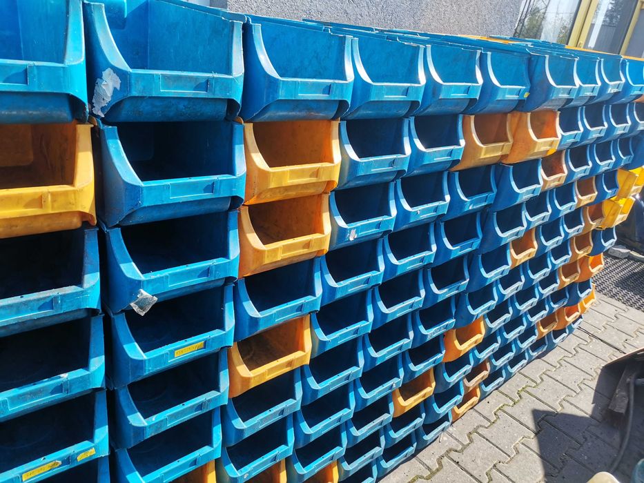 MOCNY pojemnik skrzynka pudełko plastikowe organizer na śrubki Tarnów