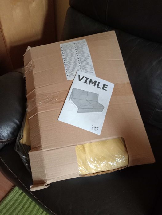 Capa para sofá VIMLE amarelo do IKEA