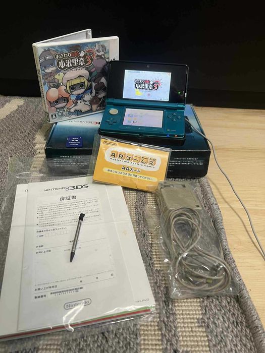 Nintendo 3DS japoński niebieski / cyan
