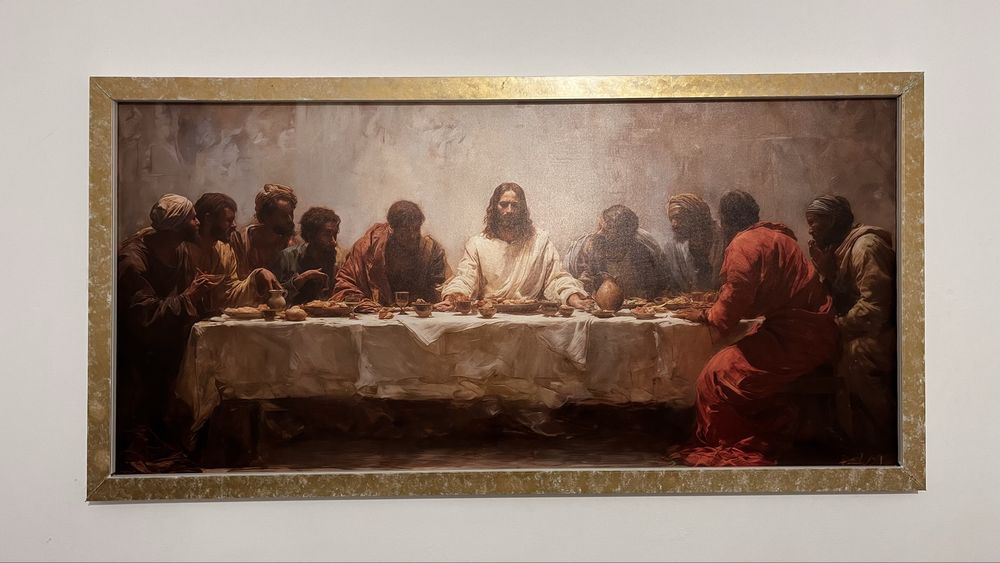 Quadro A Última Ceia – Luz da Redenção