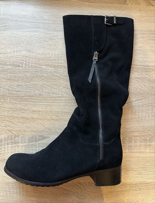 Чоботи зимові жіночі замшеві Respect, 39 р.