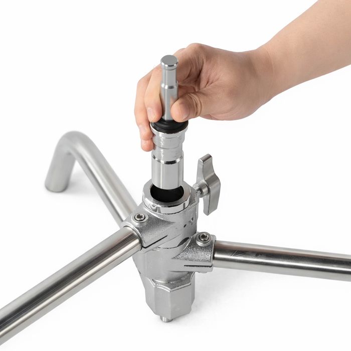 C-Stand Profi-Light  330см журавль стійка і стріла  на колесах+ шпигот+ мішок