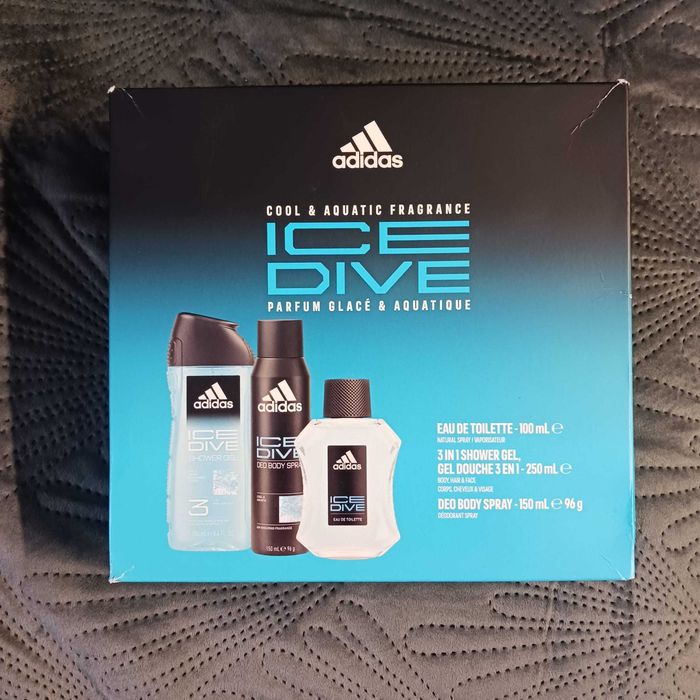 Coffret Adidas Ice Dive (3 Peças) - Novo a Estrear e 100% Original