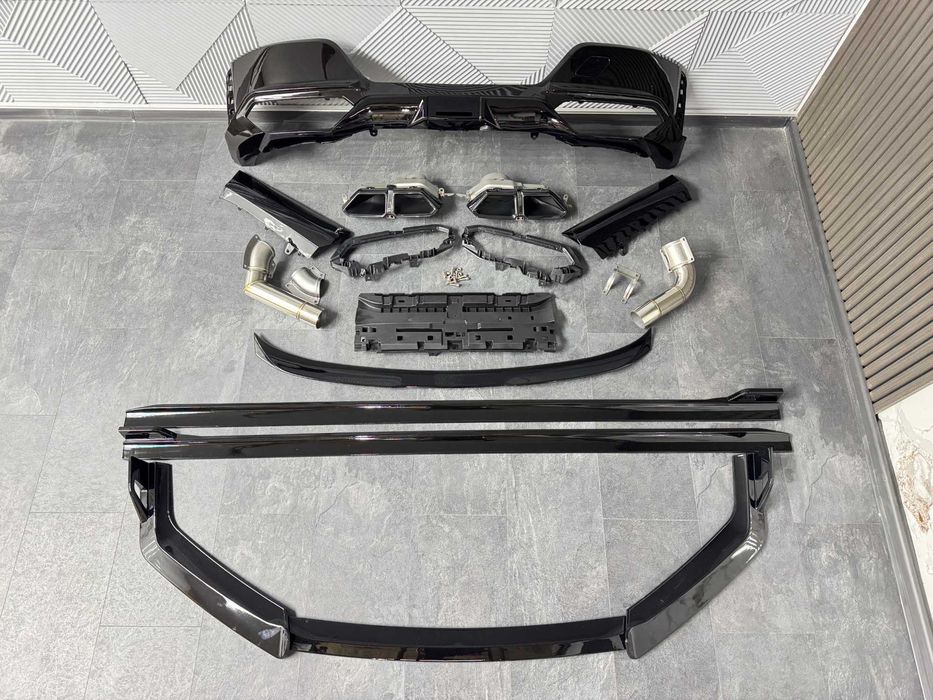 Обвес Paradigma renegate на BMW 7 G70 i7 G71 губа диффузор бмв г70