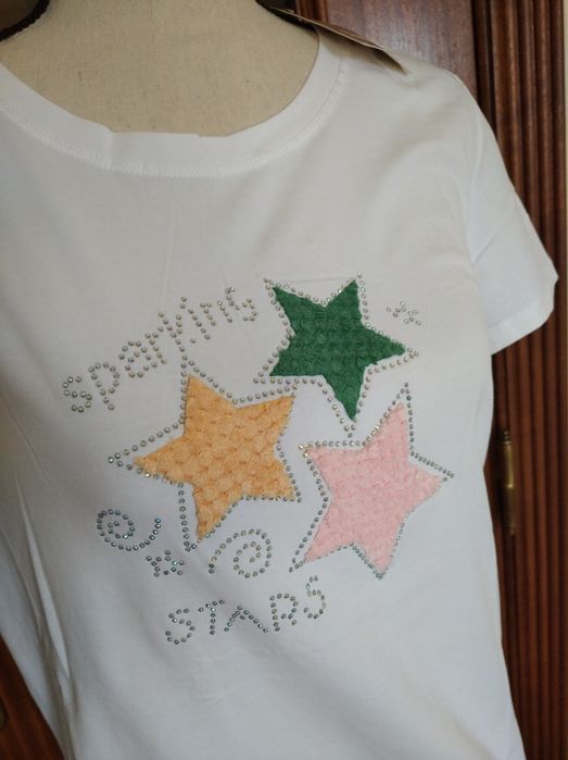 T-shirt nova tamanho L/XL