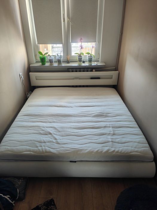 Materac black red white for sleep 180x200