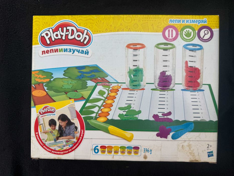 Набір для ліплення Hasbro Play-Doh Ліпи і міряй (B9016) ПОШКОДЖЕНА УПА