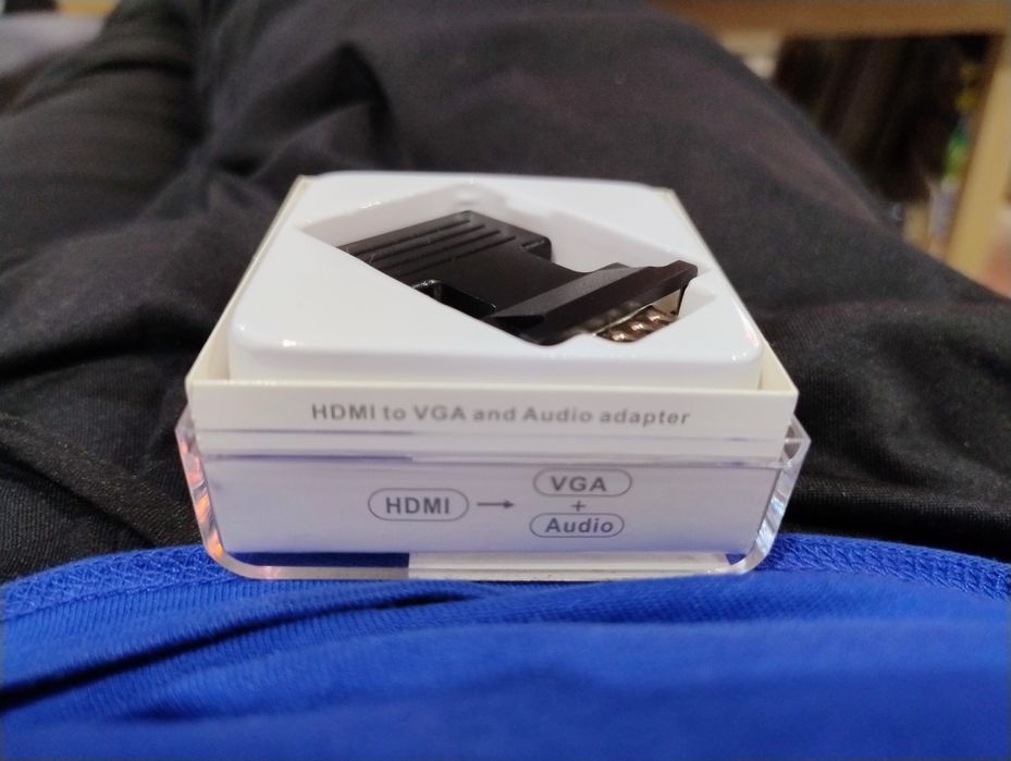 Adapter HDMI-vga + audio
