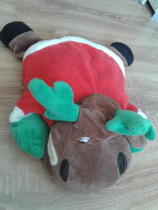 maskotka pluszak renifer- łoś,