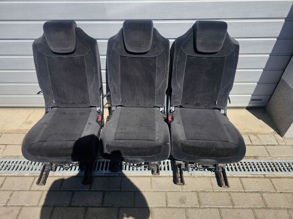 fotele 2 rząd komplet citroen c4 grand picasso