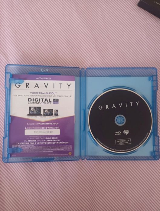 Gravity - Blu-ray Sem legendas em Português