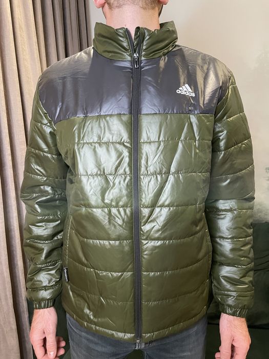 Kurtka męska Adidas Lekko ocieplana Zielona L