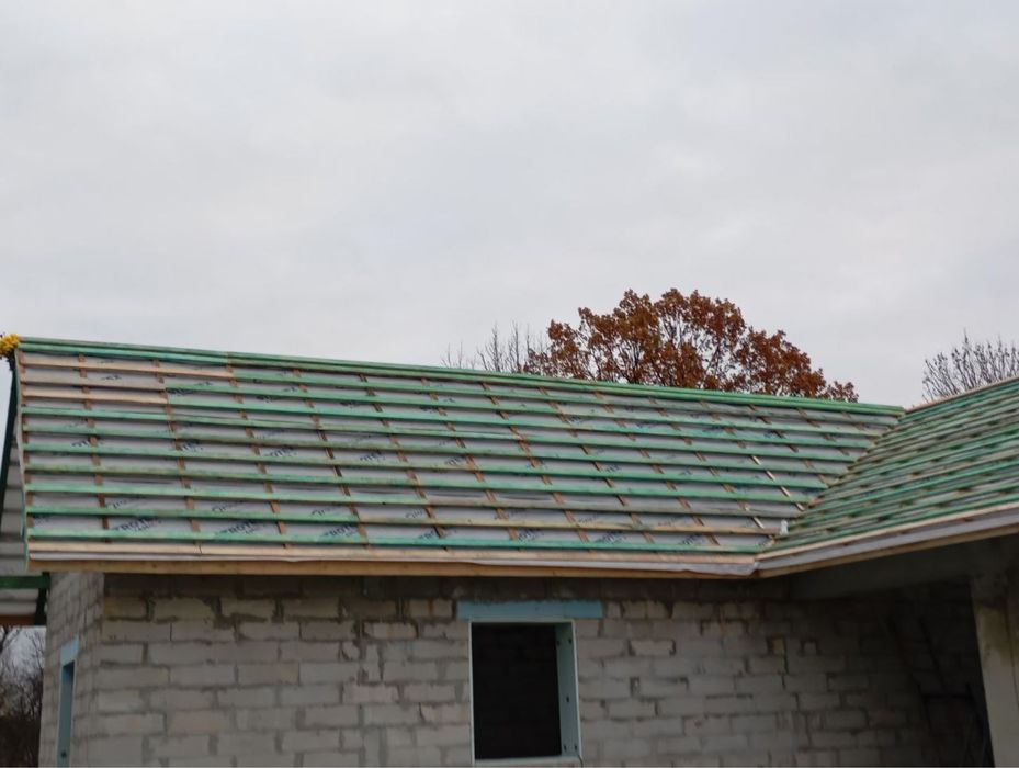 Покрівельні роботи фасадні роботи каркасне будівництво монтаж парканів