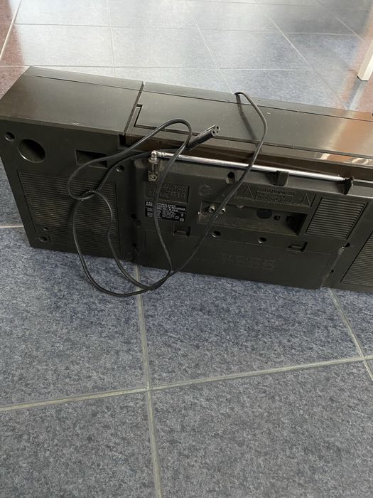 Radio samsung antigo a funcionar