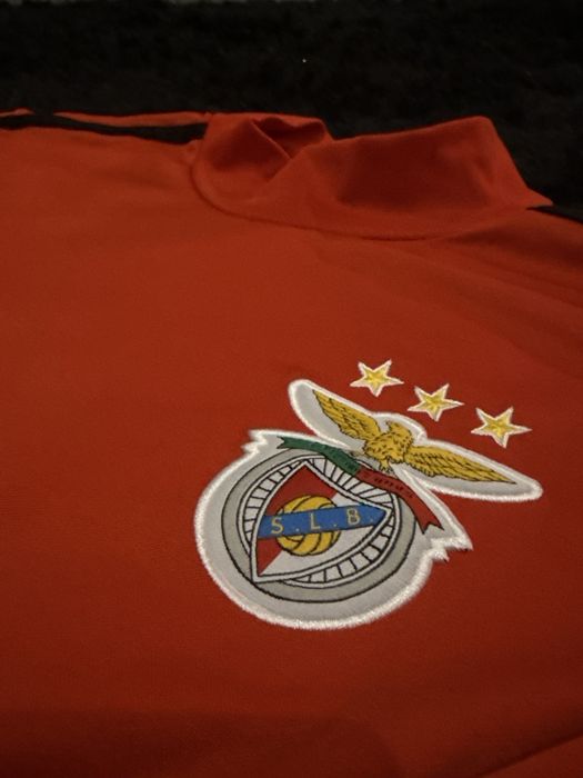 Fato treino Manga Curta Benfica e camisola manga comprida de treino