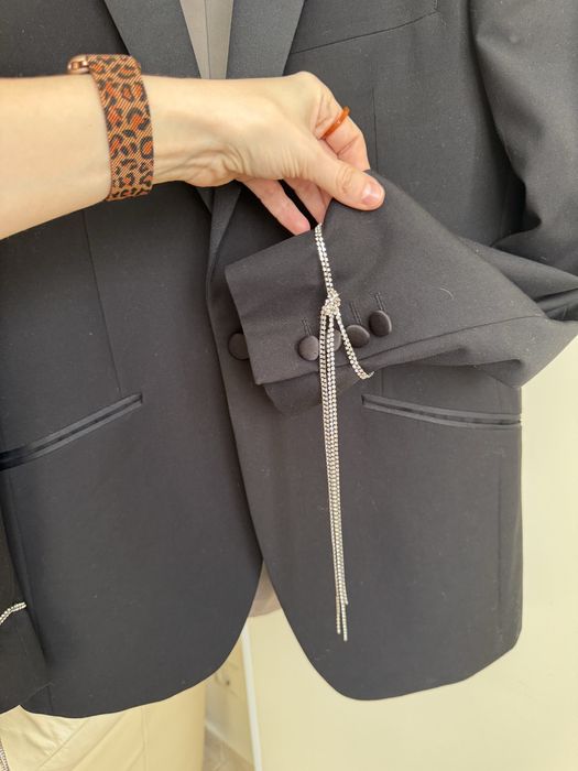 Жакет піджак апсайклінг оверсайз розмір с/м