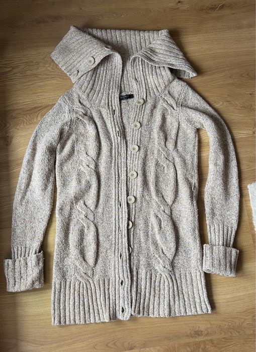 Beżowy Kardigan Reserved rozmiar S