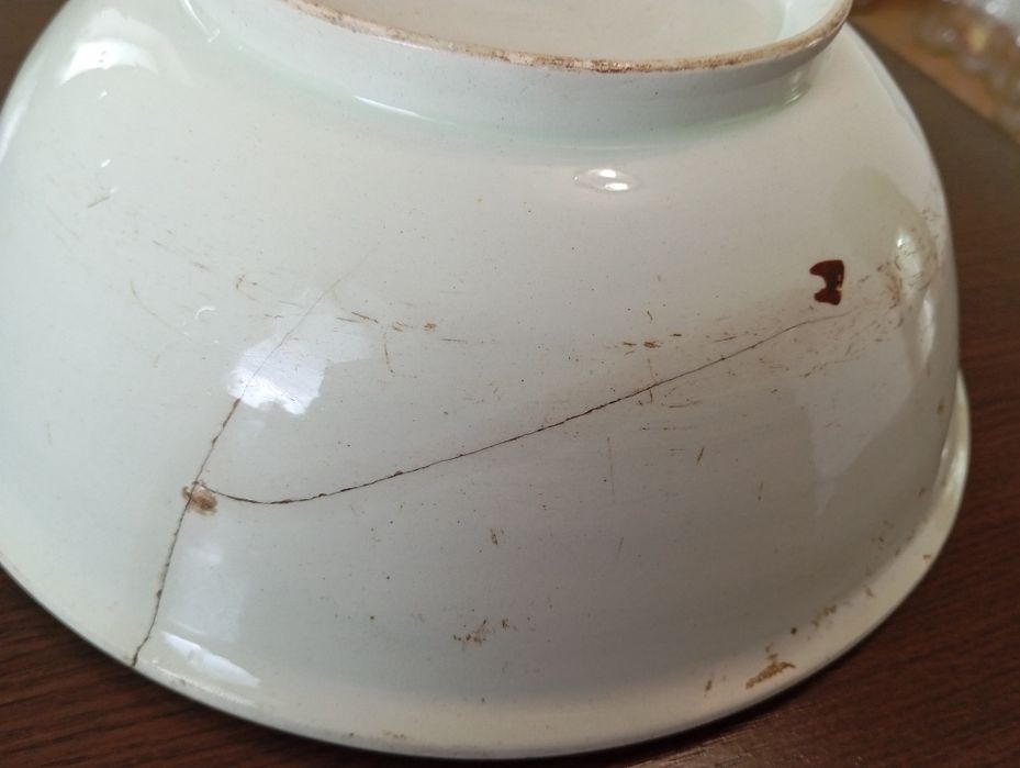 Старовинні дві глибокі  Польські миски для пирогів.