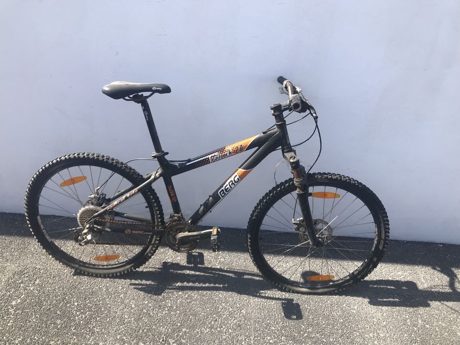 Bicicleta berg usada