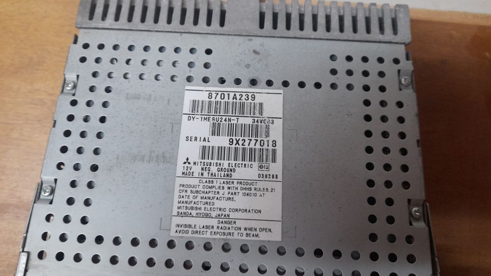 Rádio CD Mitsubishi Colt ClearTec