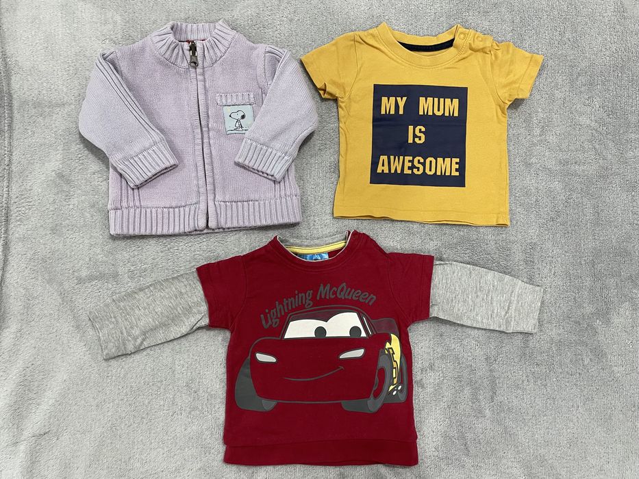 Кофта, футболка, реглан для мальчика, набор для малыша