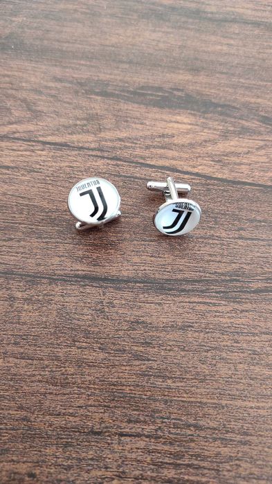 Spinki do mankietów, piłkarskie gadżety, Juventus, juve