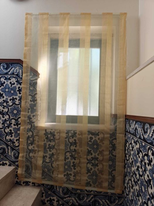 cortinados transparentes novos