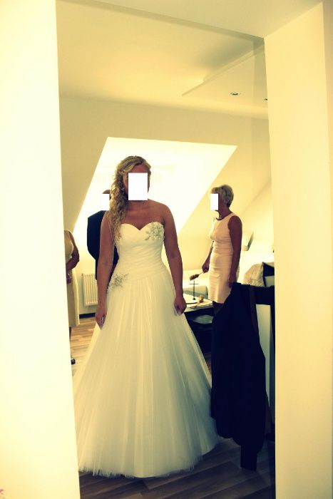 Piękna Suknia Ślubna Agnes Moonlight Collection 36/38/40