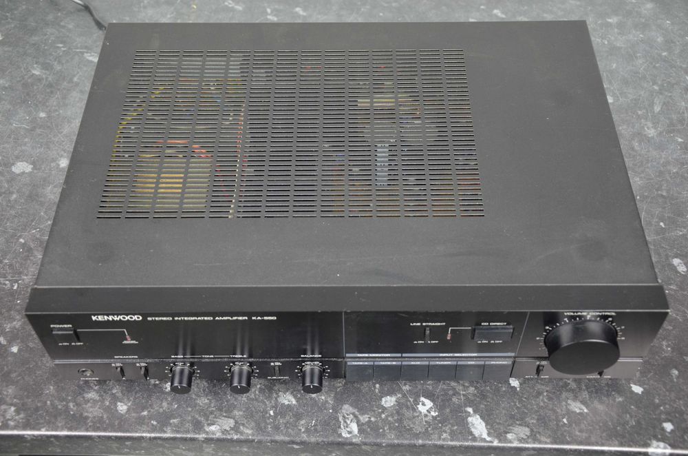Wzmacniacz KENWOOD KA-550 czarny STEREO JAPAN Okazja