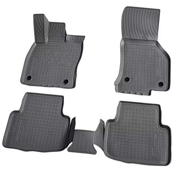 Tapetes de borracha 3D SKODA Octavia III, VW Passat B8 e Golf VII