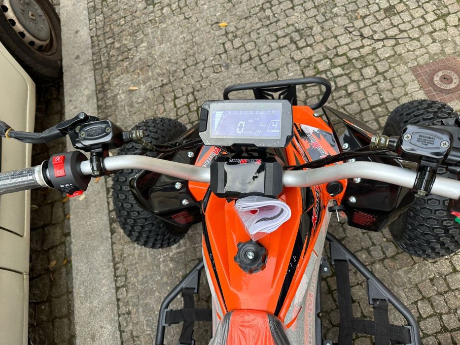 Moto 4 Eléctrica Nova de 1500W na sua Caixa Selada.