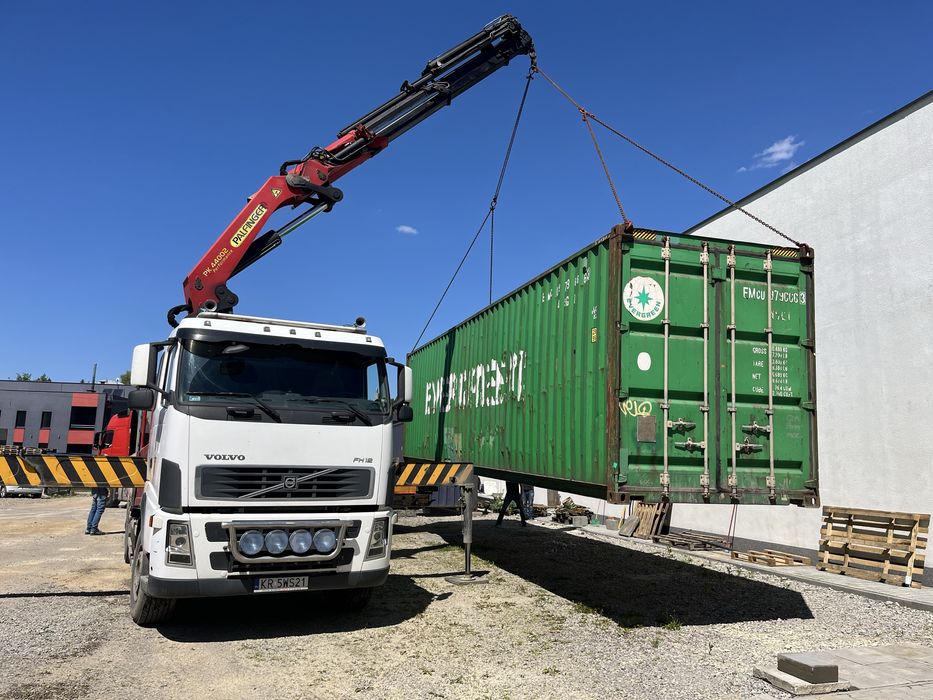 HDS 26 m Dzwig Transport