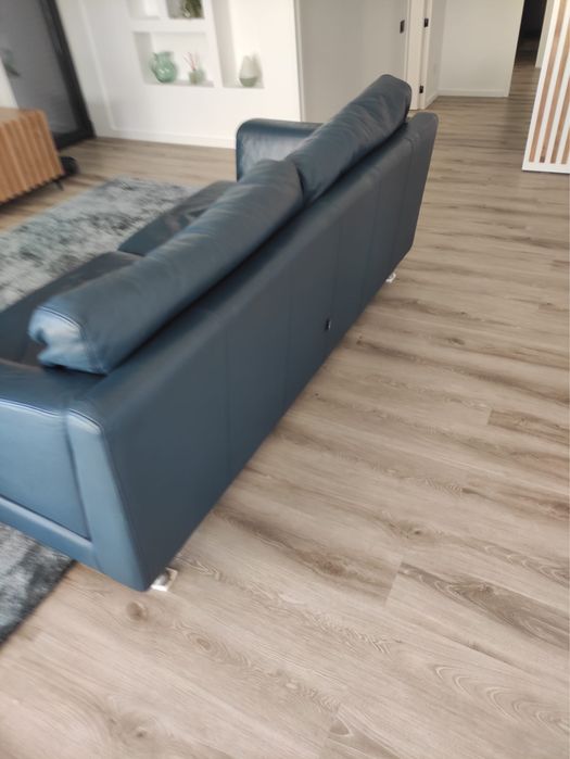 2 Sofás de Pele Italiana