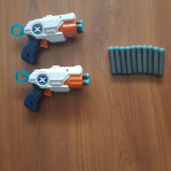 Pistola de brincar X-Shot Excel 2x Micro (Ótimo estado)