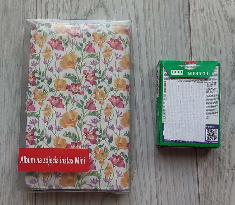 Wkłady i album do aparatu Instax mini