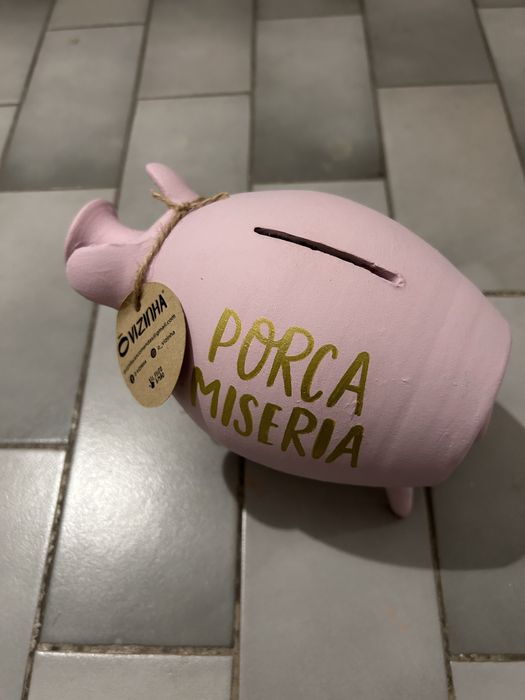 Mealheiro Porco NOVO