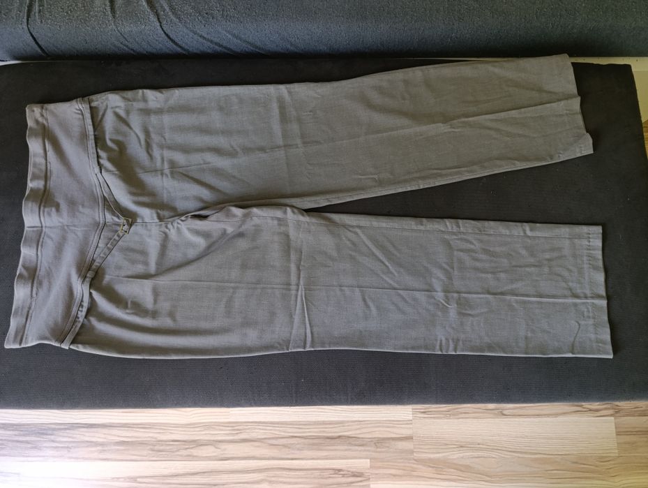 Eleganckie spodnie ciążowe r. 48 dla wysokich osób