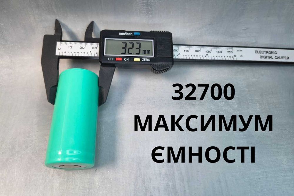 Аккумулятор литий железо фосфатный 32700 6000мАч 3,2В 3А lifepo4 акб