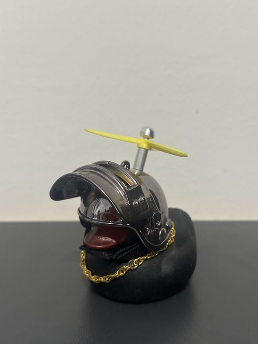 Каченя чорне в шлемі